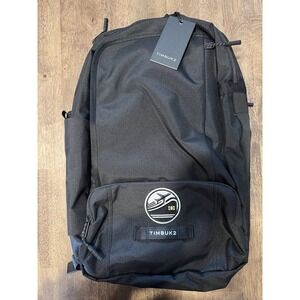 Timbuk2 Q Laptop Backpack Eco Black Travel New With Tag!